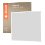 Ledvance Panneau LED Compact Aluminium Blanc 33W 3630lm - 840 Blanc Froid | 60x60cm