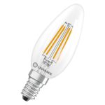 Ledvance Classic LED E14 Bougie Filament Claire 3.4W 470lm - 840 Blanc Froid| Équivalent 40W