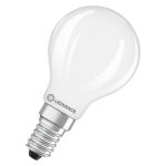 Ledvance Classic LED E14 Poire Dépolie 3.4W 470lm - 827 Blanc Très Chaud | Équivalent 40W