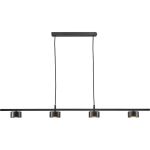 Nordlux Suspension luminaire Rail Clyde 20W 827 350lm 120D Noir - Métal | Dimmable - Blanc Très Chaud