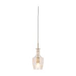 It's about RoMi Suspension Luminaire Brussels Verre Dorée | Convient pour 1x E14 