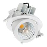 Philips Spot LED LuxSpace Accent Compact RS772B 14W 1700lm 36D - 930 Blanc Chaud | 134mm - Meilleur rendu des couleurs