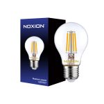 Noxion Lucent LED E27 Poire Filament Claire 4.5W 470lm - 822-827 Dim To Warm | Dimmable - Équivalent 40W