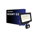 Noxion Projecteur LED Beamy G3 50W 5500lm 110D - 830 Blanc Chaud | IP65 - Détecteur De Mouvement Et De Lumière - Symétrique