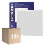 Lot 10x Noxion Panneau LED Ecowhite V4.0 28W 3360lm CCT  |  600X600 UGR<19