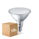 Lot 10x Philips Master Value LED Ampoule Réflecteur E27 PAR38 13W 1000lm 25D - 927 Blanc Très Chaud | Meilleur Rendu Des Couleurs - Dimmable - Équivalent 100W
