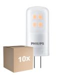 Lot 10x Philips CorePro LED Capsule G4 Dépolie 2.1W 210lm - 827 Blanc Très Chaud | Dimmable - Équivalent 20W