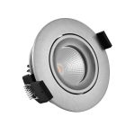 Noxion Spot LED Aqua inclinable ignifugé Aluminium 6W 400lm 36D - 927 Blanc Très Chaud | Diamètre 92mm - IP65 - Meilleur rendu des couleurs - Dimmable