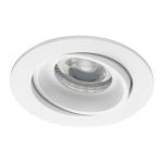 Noxion Encastré Spot Vision MR16 inclinable Blanc | Diamètre 69mm - GU10 Culot