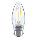 Sylvania ToLEDo B22 Bougie Filament Claire 4W 420lm - 827 Blanc Très Chaud | Équivalent 40W