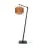 Good&Mojo Lampadaires Salon Bhutan Bambou Noir S | Convient pour 1x E27 