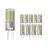 Lot 10x Noxion Bolt LED Capsule G9 4.8W 600lm - 827 Blanc Très Chaud | Équivalent 50W
