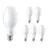 Lot 6x Philips TrueForce Core LED E27 HPL/SON Dépolie 18W 3000lm 300D - 840 Blanc Froid | Équivalent 80W