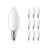 Lot 10x Philips Corepro LED Bougie E14 Dépolie 2.2W 250lm - 827 Blanc Très Chaud | Équivalent 25W