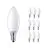 Lot 10x Philips Corepro LED Bougie E14 Dépolie 4.3W 470lm - 827 Blanc Très Chaud | Équivalent 40W
