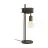 Eglo Lampe De Chevet Townshend 4 Acier Brun Noir | IP20 - Convient pour 1x E27 