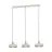 Eglo Suspension Luminaire Valdiola Acier Poncé | IP20 - Convient pour 3x E27 