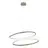 Eglo Suspension Luminaire Ruotale Acier Sablonneux 42W 5000lm - 830 Blanc Chaud