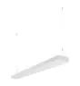 Ledvance LED Linéaire Suspension luminaire IndiviLED 42W 4650lm - 830 Blanc Chaud | 120x12cm - Direct/Indirect