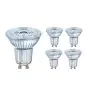 Osram Parathom LED GU10 Spot Claire 4.5W 350lm - 927 Blanc Très Chaud | Dimmable - Meilleur rendu des couleurs - 5 pcs  - Équivalent 50W
