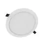 Ledvance Downlight Slim Alu Aluminium Blanc 19W 2000lm 90D - 840 Blanc Froid | Diamètre 205 - IP44 - Dali Dimmable 