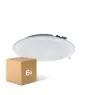Lot 6x Downlight LED Pan 18W 1440lm 840 Blanc Froid | 177mm - Diamètre 150mm