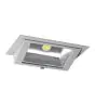 Downlight LED Wallwasher Wally Maxi Gris 46W 6400lm 70x75D - 840 Blanc Froid - 238x145mm