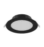 Noxion Downlight LED Hera Plat Noir 21W 2400lm - 827-830-840 CCT | 213mm - Diamètre 195mm