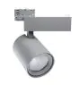 Noxion Spot LED sur rail 3 phases  Spot Stella Gris 35W 2900lm 36D - 930 Blanc Chaud | Meilleur rendu des couleurs