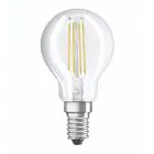 Osram Parathom Classic LED E14 Boule Filament Claire 4W 470lm - 827 Blanc Très Chaud | Relax and Active - Équivalent 40W