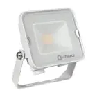 Ledvance Projecteur LED Compact Blanc 10W 900lm 100D - 830 Blanc Chaud | IP65 - Symétrique 