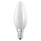 Ledvance Classic LED E14 Bougie Filament Dépolie 5.5W 806lm - 827 Blanc Très Chaud | Équivalent 60W