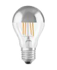 Ledvance  Classic LED E27 Poire Filament Miroir 6.5W 650lm - 827 Blanc Très Chaud | Équivalent 50W