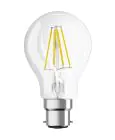 Ledvance Classic Performance LED Ampoule B22d Poire Filament Claire 4W 470lm - 827 Blanc Très Chaud | Équivalent 40W