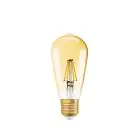 Ledvance Vintage 1906 LED E27 Poire Claire 6.5W 725lm - 824 Blanc Très Chaud | Dimmable - Équivalent 55W