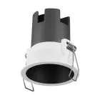 Ledvance Spot LED Twist Pro Aluminium Noir Réflecteur 5W 350lm 30D - 830 Blanc Chaud | 70mm - Diamètre 65mm - IP20