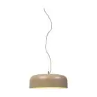 It's about RoMi Suspension Luminaire Marseille Fer Sanded | Convient pour 1x E27 