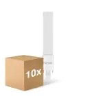 Lot 10x Noxion Lucent PL-S LED 4.3W 600lm - 840 Blanc Froid | 2-Pins - Équivalent 9W