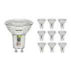 Lot 10x Noxion Spot LED GU10 PAR16 3.6W 345lm 36D - 840 Blanc Froid | Équivalent 50W
