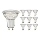 Lot 10x Noxion PerfectColor Spot LED GU10 PAR16 3W 230lm 36D - 927 Blanc Très Chaud | Meilleur rendu des couleurs - Dimmable - Équivalent 35W
