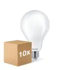 Lot 10x Philips Corepro LED Ampoule E27 Poire Dépolie 23W 3452lm - 827 Blanc Très Chaud | Équivalent 200W