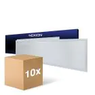 Lot 10x Noxion Panneau LED Ecowhite V4.0 28W 3360lm CCT  |  300X1200 UGR