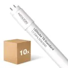Lot 10x Noxion Tube LED T8 Avant (EM/Direct 230V) Standard Output 15W 1800lm - 840 Blanc Froid | 120cm - Équivalent 36W