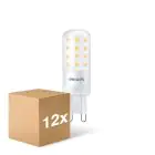 Lot 12x Philips CorePro LED Capsule G9 Dépolie 4W 480lm - 827 Blanc Très Chaud | Dimmable - Équivalent 40W