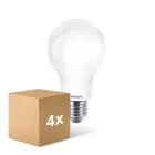 Lot 4x Philips Classic LED Ampoule E27 Poire Dépolie 17.5W 2452lm - 840 Blanc Froid | Équivalent 150W