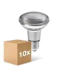 Lot 10x Ledvance Performance Spot LED E27 R80 8.5W 670lm 36D - 827 Blanc Très Chaud | Dimmable - Équivalent 100W