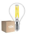Lot 10x Philips MASTER LED E14 Boule Filament Claire 2.5W 340lm - 922-927 Dim To Warm | Meilleur Rendu Des Couleurs - Dimmable - Équivalent 25W