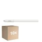 Lot 10x Philips Master LED T5 (Direct 230V) High Efficiency 7W 1000lm - 830 Blanc Chaud | 55cm - Équivalent 14W