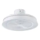 Eglo Ventilateur Vallonia 1 ABS Blanc 31.7W 3200lm - 827-865 Variable Blanc + RGB | Dimmable