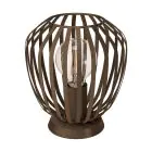 Eglo Lampe De Chevet Espinal Acier Bronze | IP20 - Convient pour 1x E27 